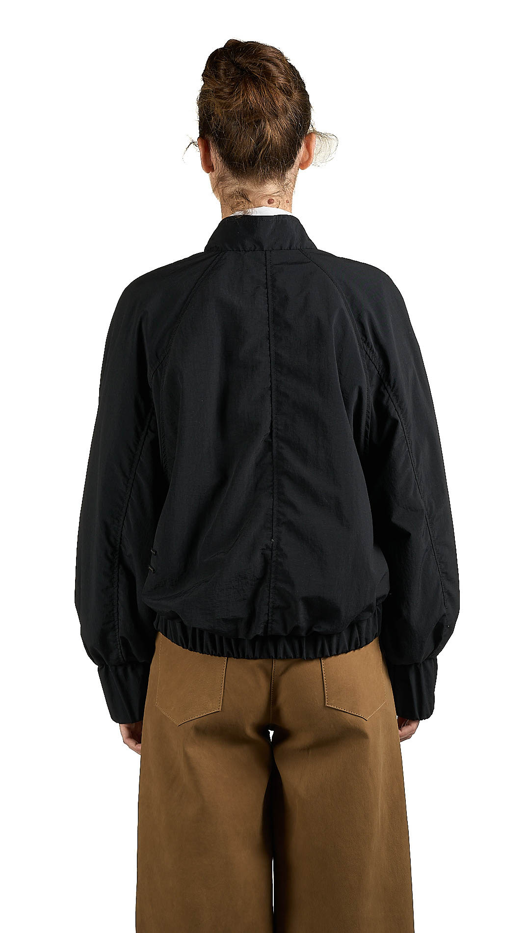 DANIELE BASTA LEATHER AND SILVER JACKET